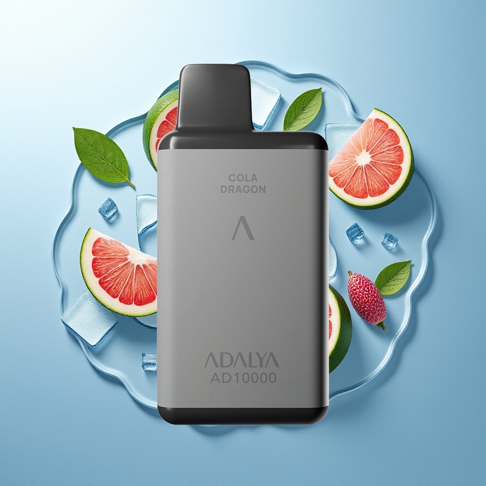 Adalya AD 10000 Puffs Plavi Led USB-C 650mAh