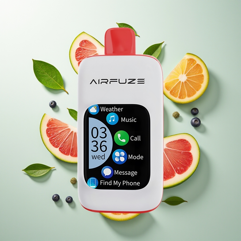 AirFuze Smart 30000 Puffs Једнократна вејп Kisela Sočna Gumenasta 5% 900mAh