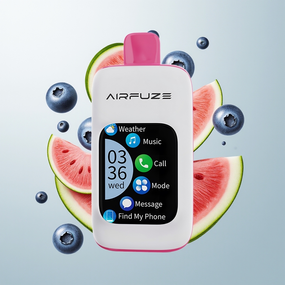 AirFuze Smart 30000 Pufova Једнократна вејп Borovnica Lubenica Tip-C 900mAh