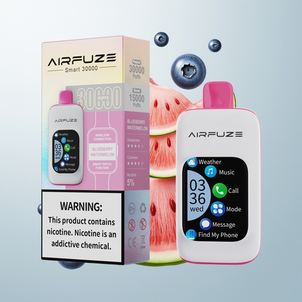 AirFuze Smart 30000 Pufova Једнократна вејп Borovnica Lubenica Tip-C 900mAh