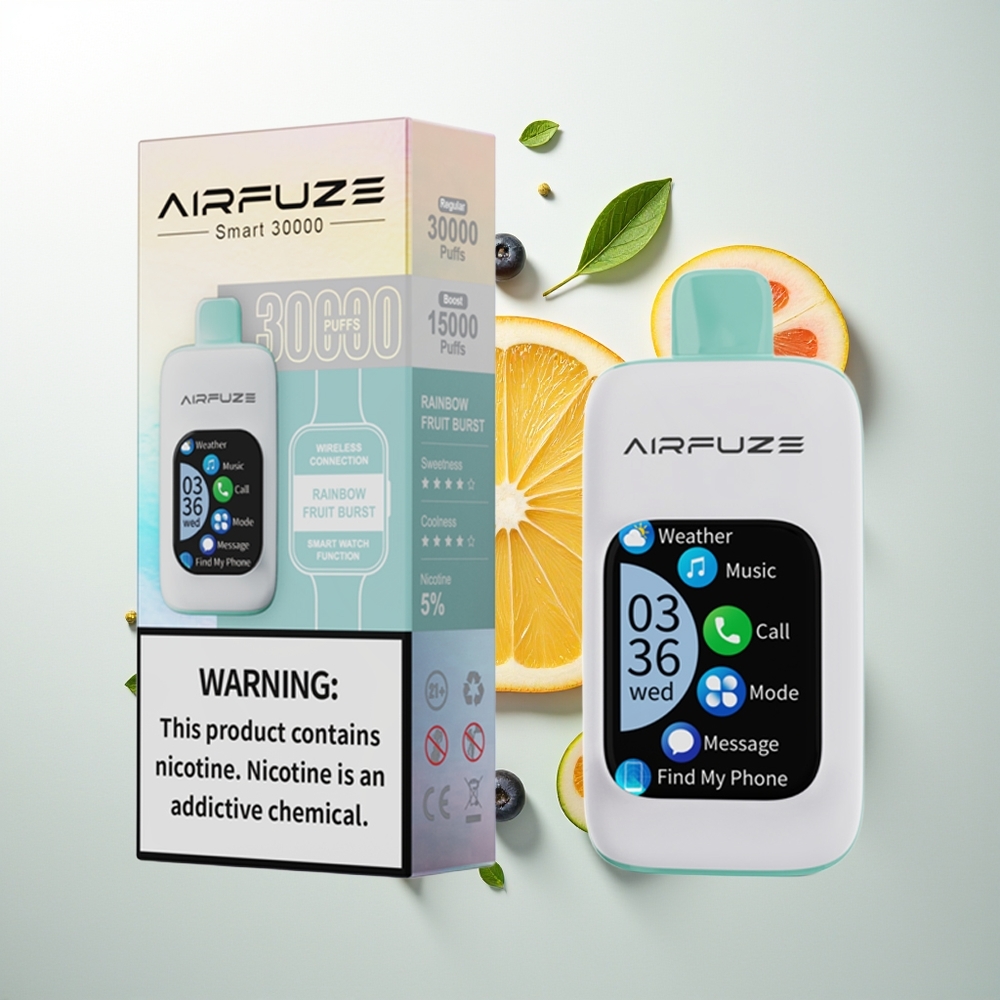 AirFuze Smart 30000 Pufova Једнократна вејп Duga Voćna Eksplozija 5% 900mAh