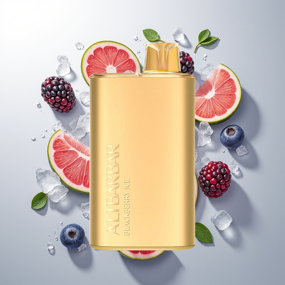 Alibarbar Rich 8000 Pufova Једнократна вејп Бобница Лед 20ml 2000mAh