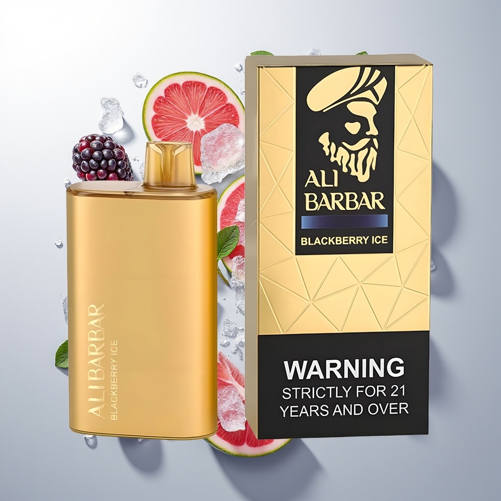 Alibarbar Rich 8000 Pufova Једнократна вејп Бобница Лед 20ml 2000mAh