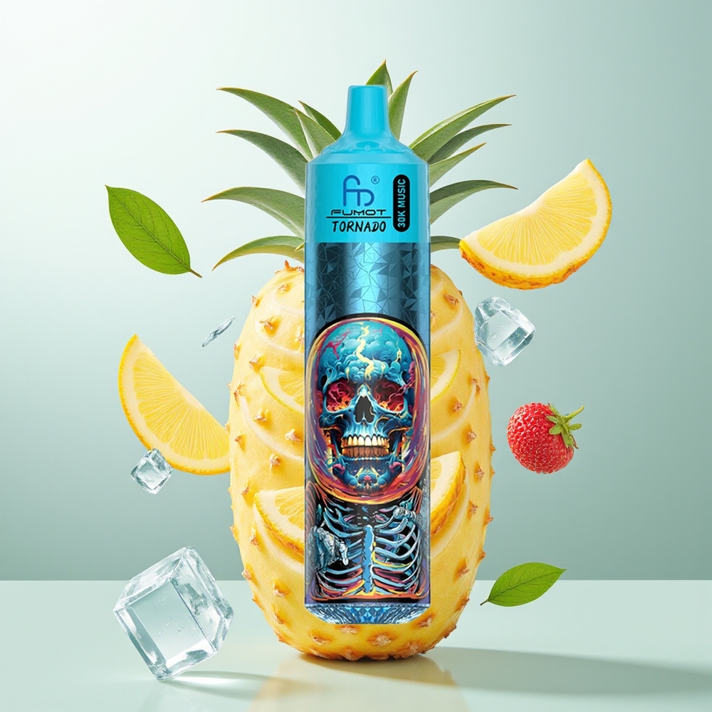 Fumot RandM Tornado 30000 Puffs 30mL Ananas Led Једнократна вејп