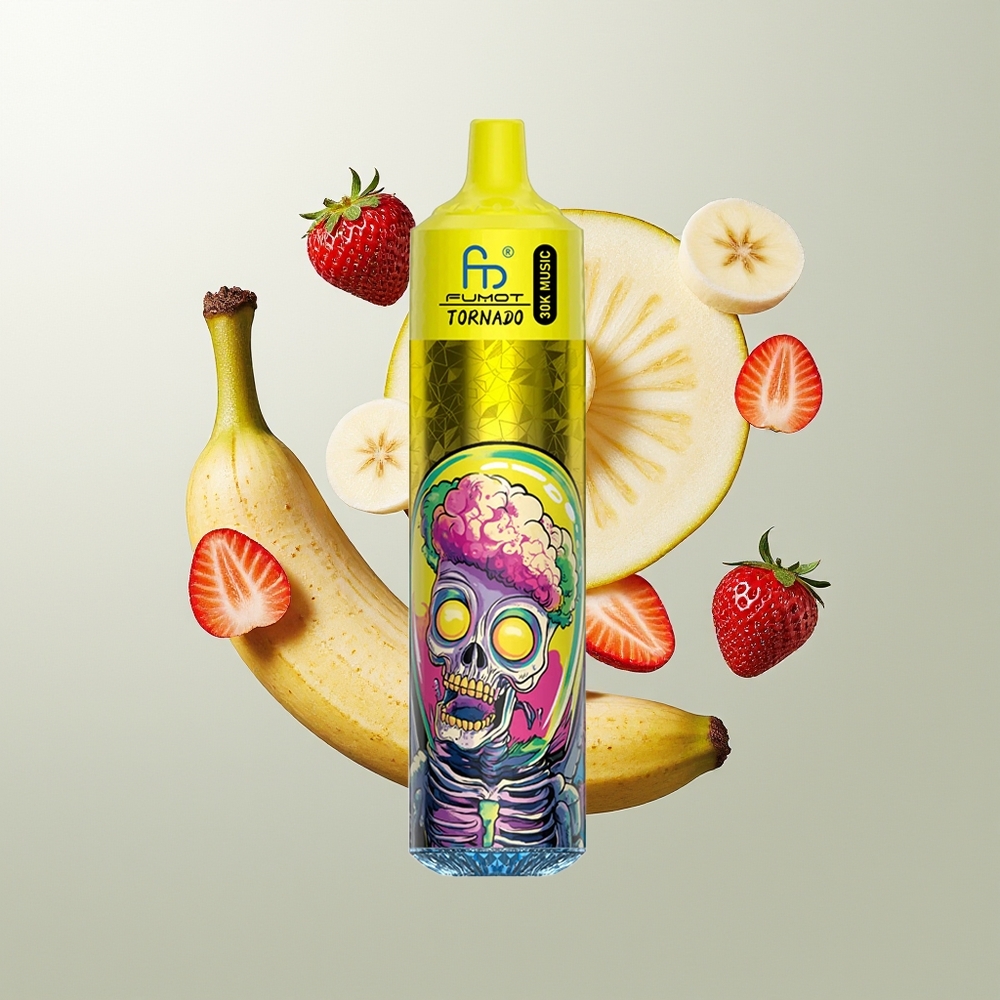 Fumot RandM Tornado 30000 Pufova Banana Jagoda 30mL 600mAh