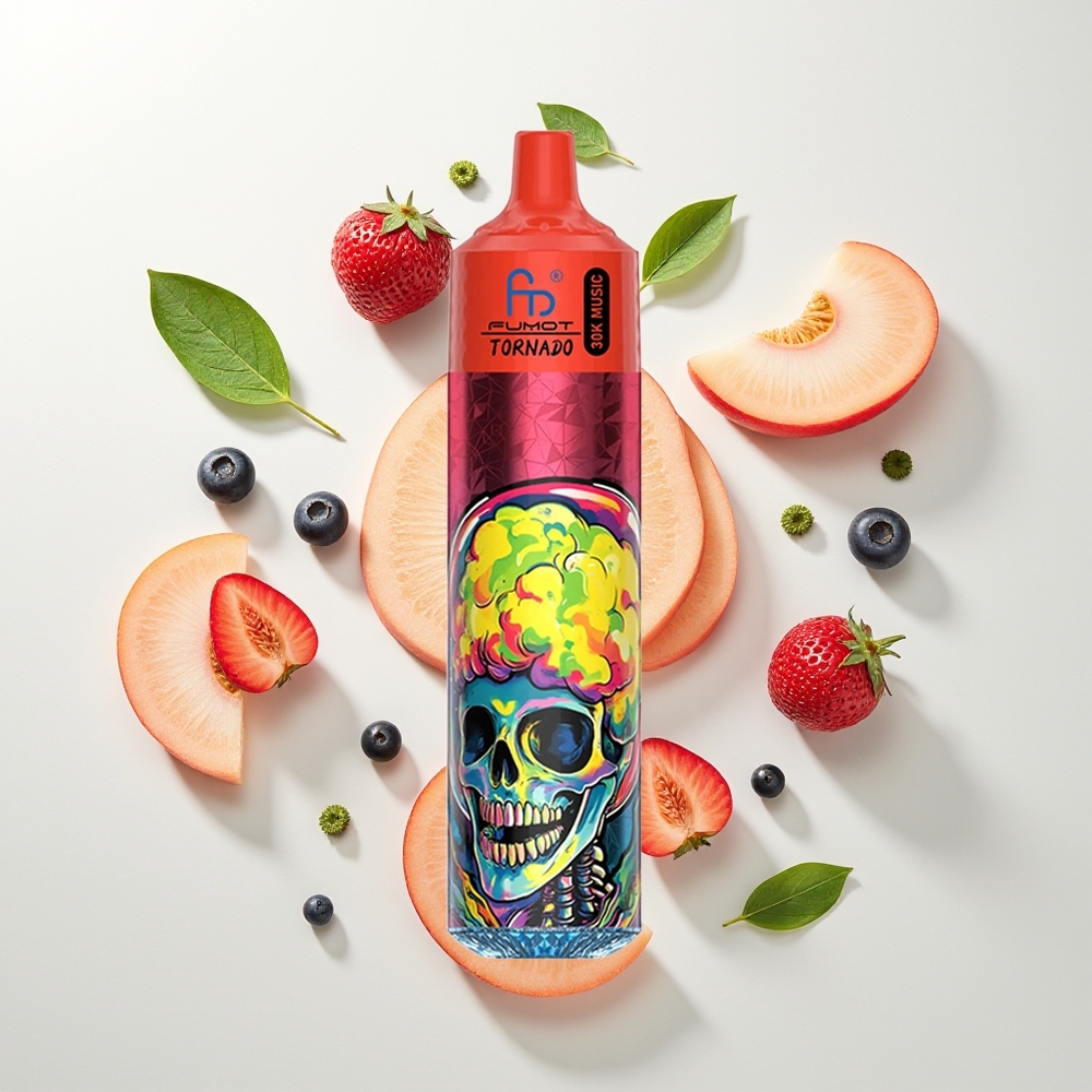 Fumot RandM Tornado 30000 Pufova Breskva Bobice 30mL 5%