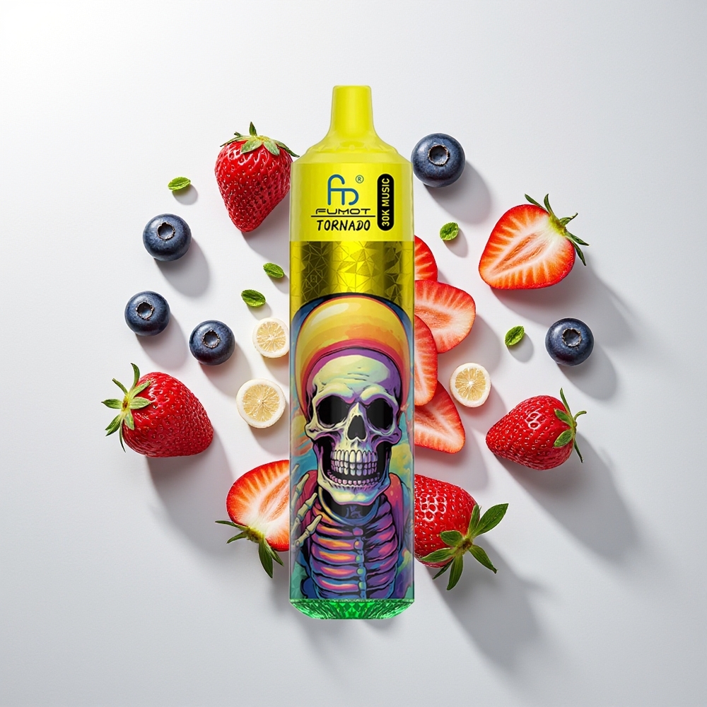 Fumot RandM Tornado 30000 Pufova Jagoda Borovnica Malina 30mL 5%