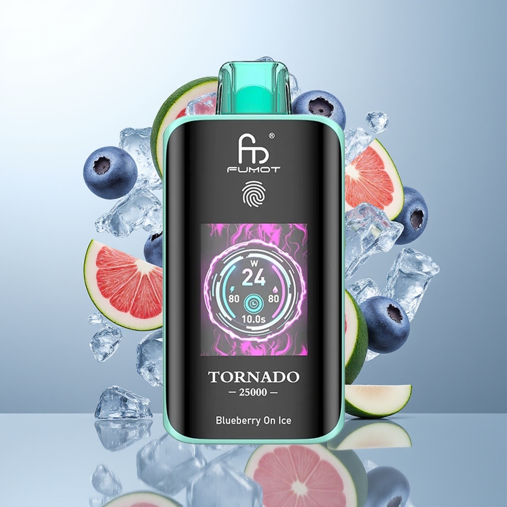 Fumot Tornado 25000 Puffs Borovnica Na Ledu 20ml 700mAh