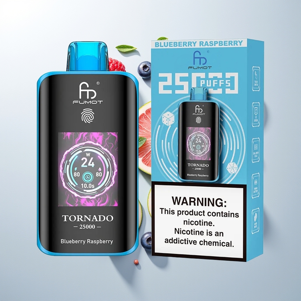 Fumot Tornado 25000 Pufova Borina Malina 700mAh 20ml