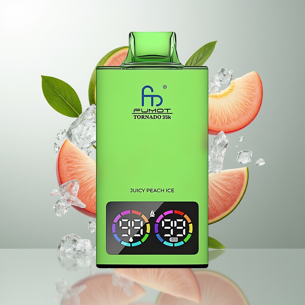 Fumot Tornado 35000 Disposable 15ml USB-C Juicy Peach Ice