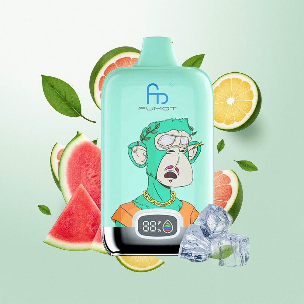 Fumot Tornado Digital Box 12000 Pufova Mrežasti Kalem Cool Menta