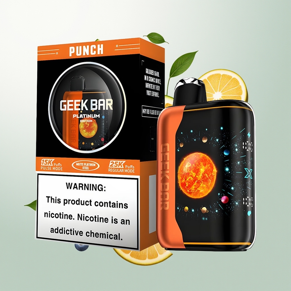 GEEK BAR Platinum Edition 25000 Puffova Dual Mesh Punch