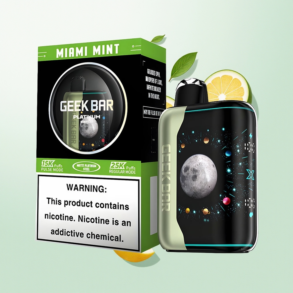 GEEK BAR Platinum Edition 25000 Pufova Miami Mentol Dual Mesh