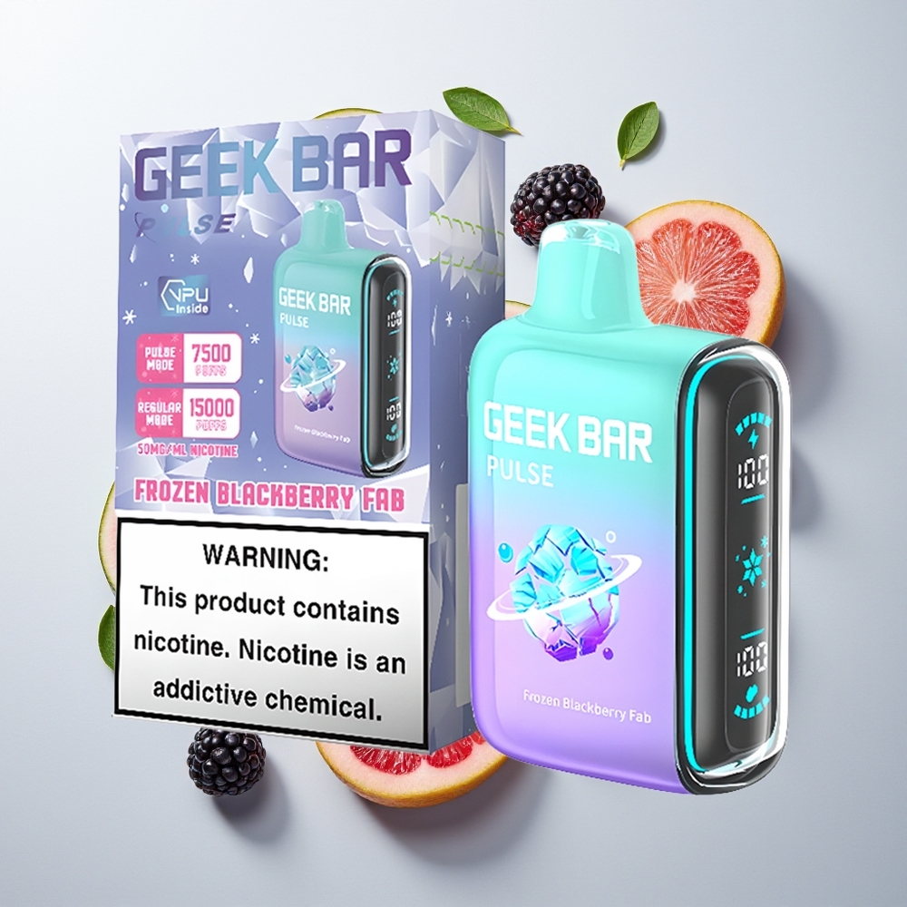 GEEK BAR Pulse 15000 Pufova 16ML Zamrznuta Edicija