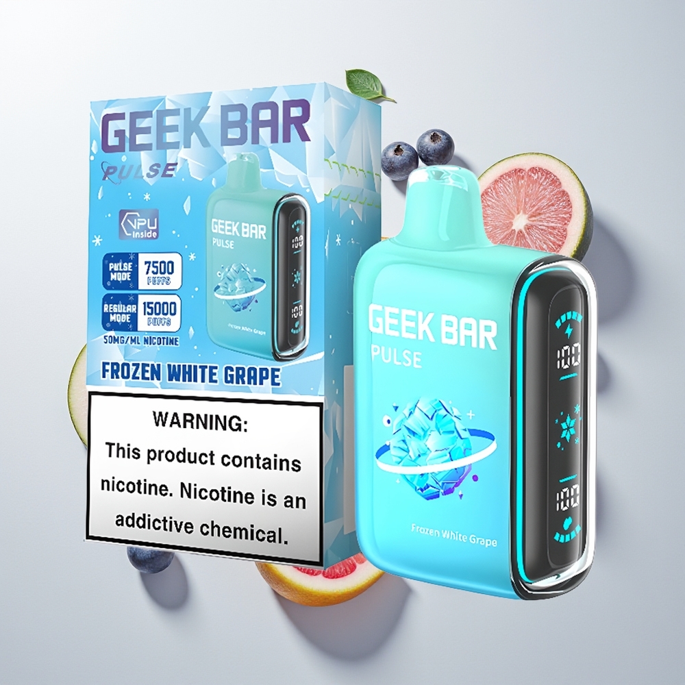 GEEK BAR Pulse 15000 Pufova 16ML Zamrznuta Edicija