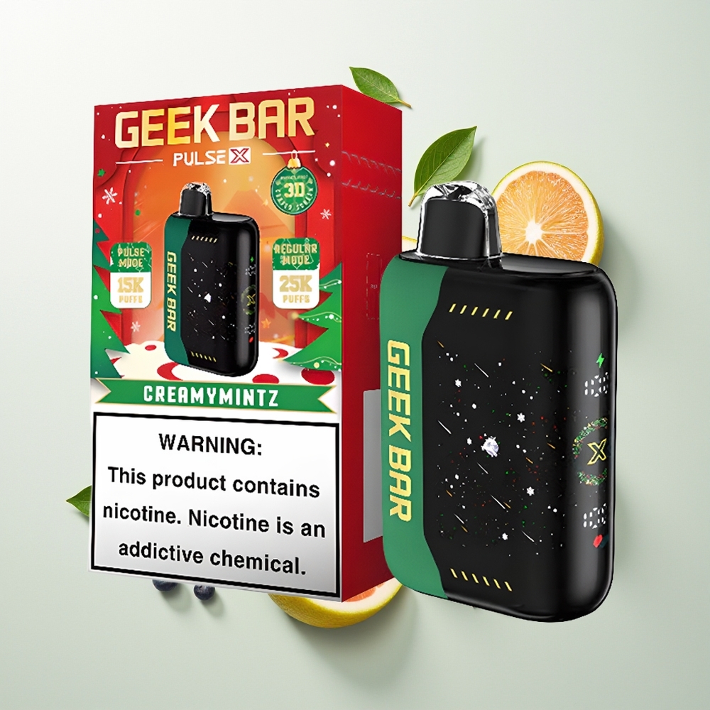 GEEK BAR Pulse X 25000 Puffova 18mL Božićno izdanje