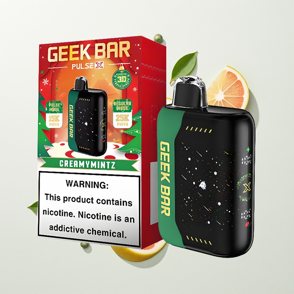 GEEK BAR Pulse X 25000 Puffova 18mL Božićno izdanje