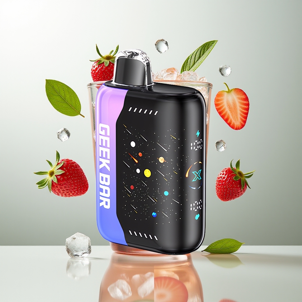 GEEK BAR Pulse X 42K Puffs Meteor Edition Jagoda Kivi Led