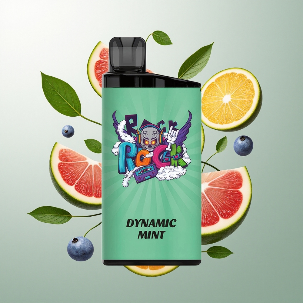 IGET Bar 3500 Pufova Једнократна вејп Dinamična Menta 1.2 Ohm Mesh 1400mAh