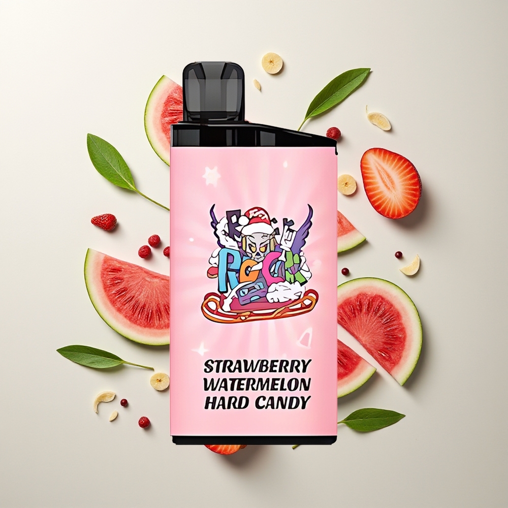 IGET Bar 3500 Pufova Једнократна вејп Jagoda Lubenica Tvrdi Bombon 1.2 Ohm Mesh