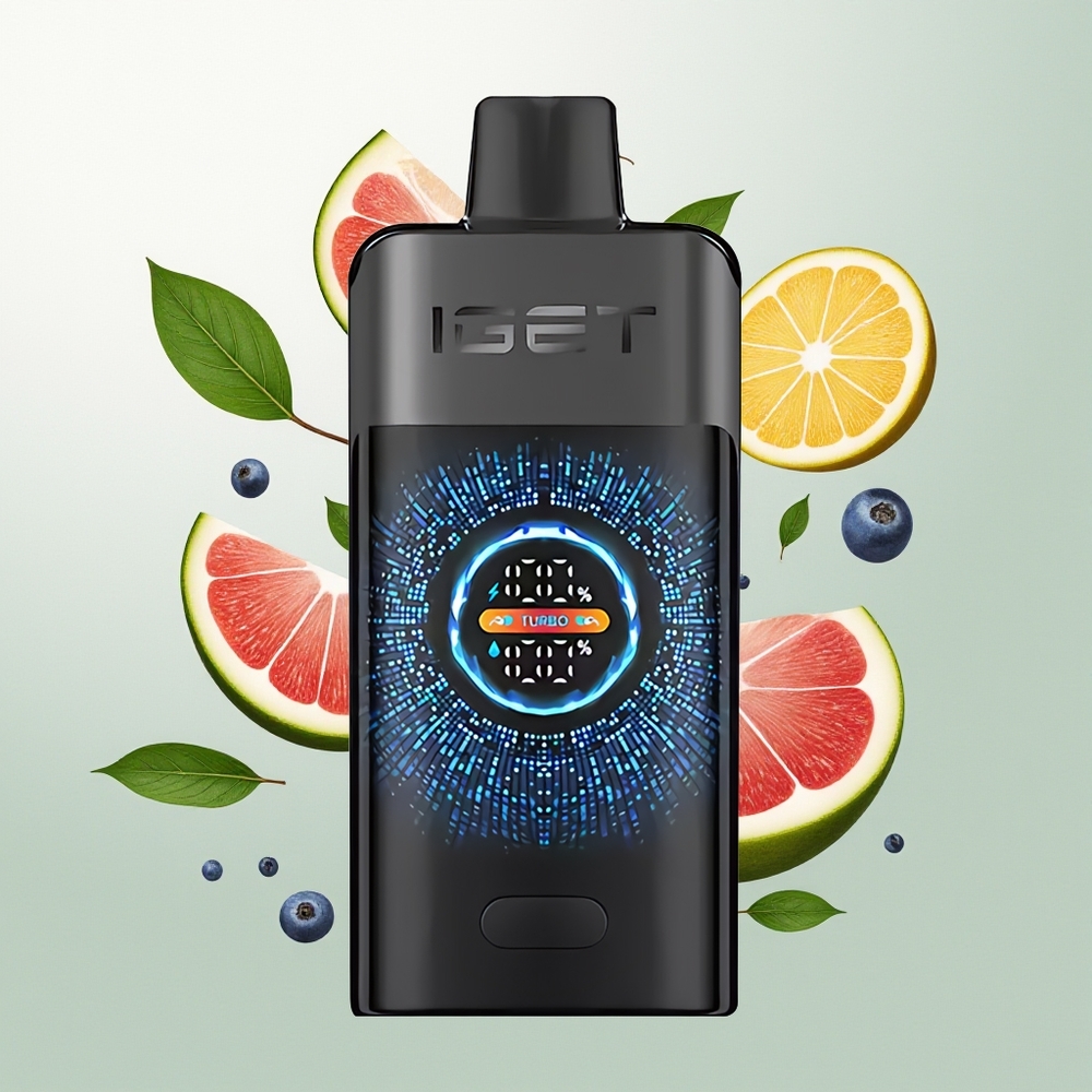 IGET ONE 12000 Puffs Једнократна вејп Crna Šuma 2700mAh Dual Mesh