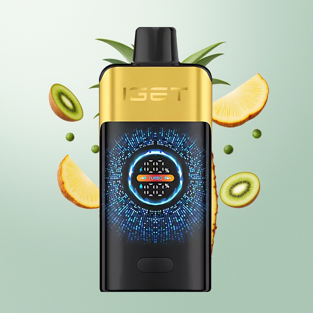 IGET ONE 12000 Pufova Једнократна вејп Kivi Ananas Turbo Režim Veliki Ekran