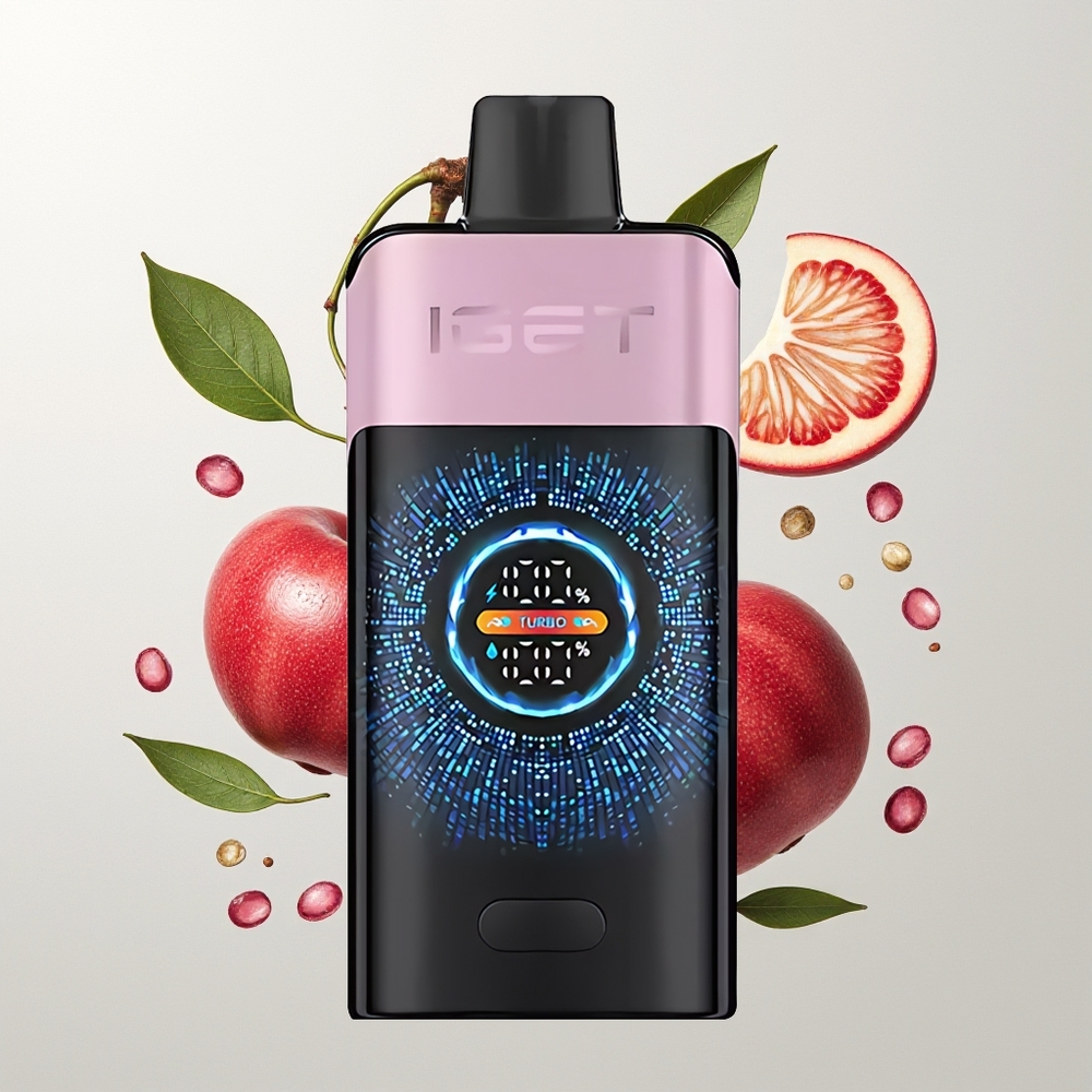 IGET ONE 12000 Pufova Једнократна вејп Trešnja Nar 2700mAh 0.6ohm
