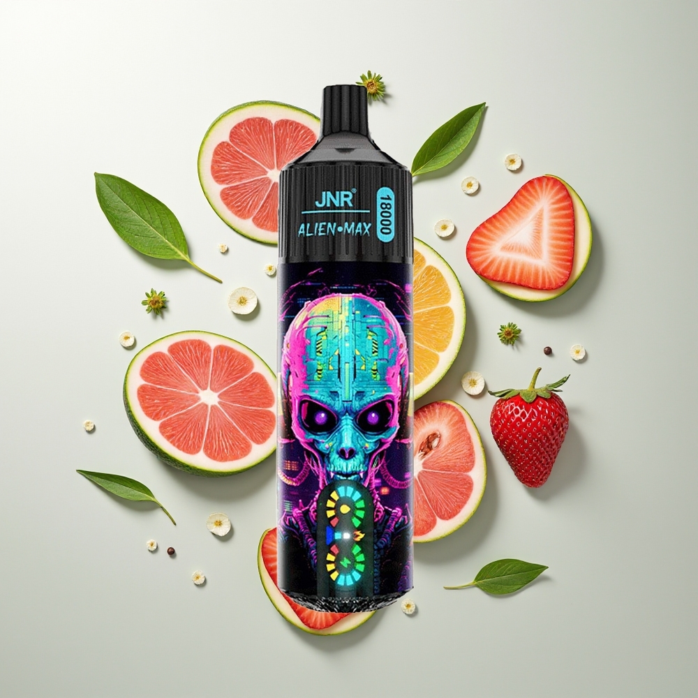 JNR Alien Max 18000 Puffs Dual Mesh Bubanja Jagoda Type-C