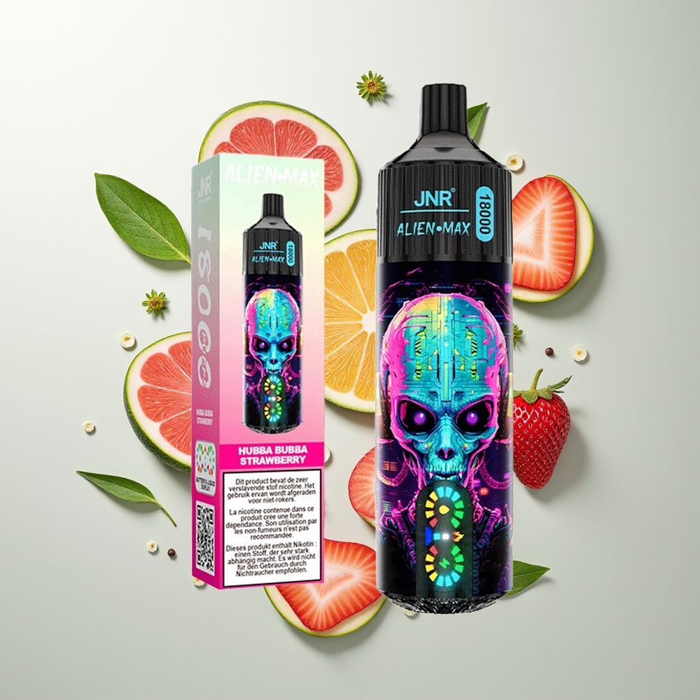 JNR Alien Max 18000 Puffs Dual Mesh Bubanja Jagoda Type-C