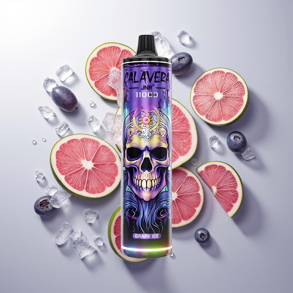 JNR Calavera 11000 Pufova Једнократна вејп Grožđe Led 850mAh Type-C