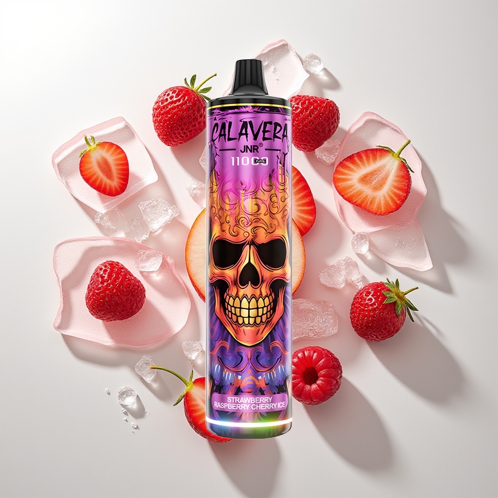 JNR Calavera 11000 Pufova Једнократна вејп Jagoda Malina Trešnja Led 850mAh 21ml