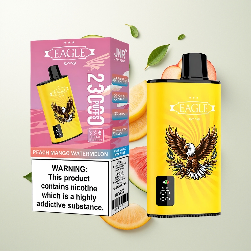 JNR EAGLE Smart 23000 Pufova Једнократна вејп Breskva Mango Lubenica sa 25ml i Type-C