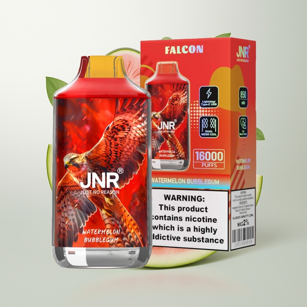 JNR Falcon 16000 Puffs Dual Mesh Lubenica Žvakaća Guma