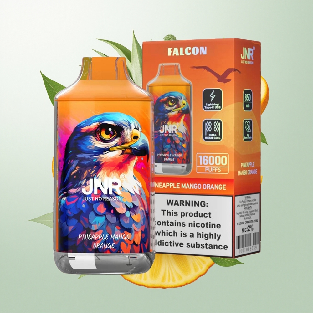 JNR Falcon 16000 Pufova Ananas Mango Narandža Dual Mesh 850mAh