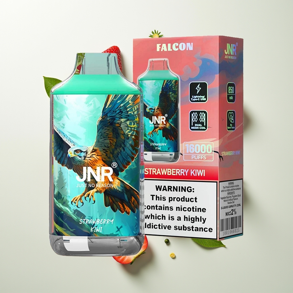 JNR Falcon 16000 Pufova Jagoda Kivi 850mAh