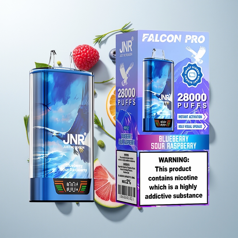 JNR Falcon Pro 28000 30ml/950mAh Једнократна вејп Borovnica/Kisela Malina