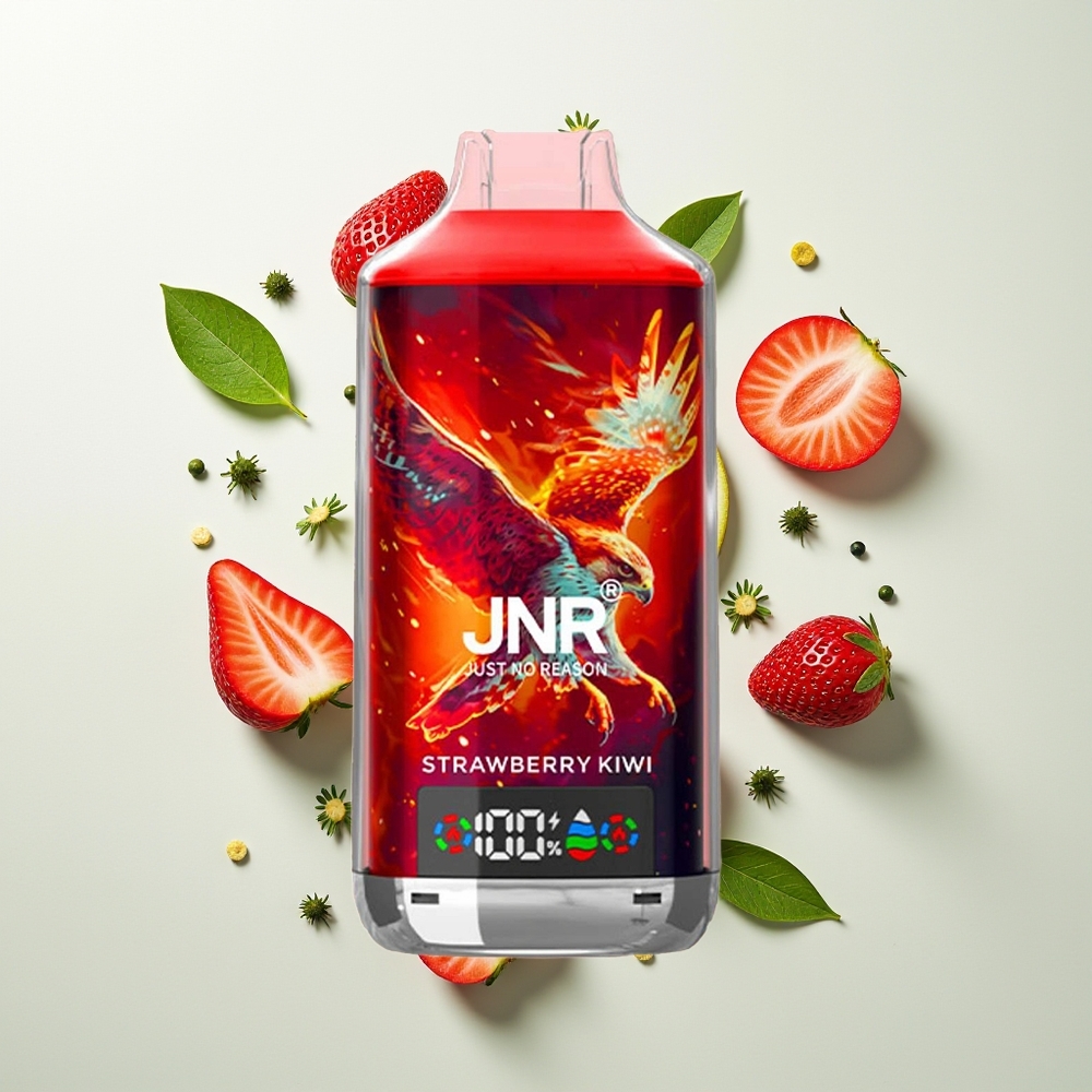 JNR Falcon X 18000 Pufova Dual Mesh Jagoda Kivi Type-C