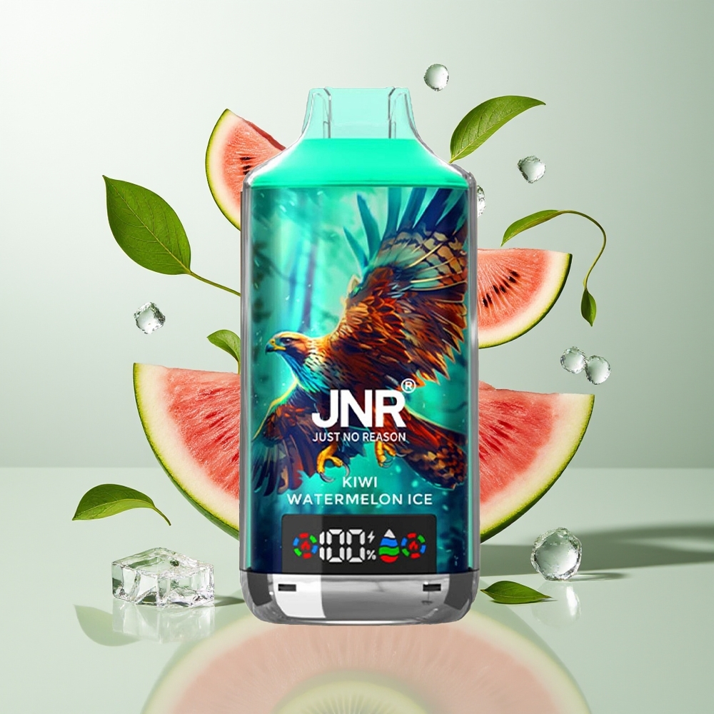 JNR Falcon X 18000 Pufova Dual Mesh Kiwi Lubenica Led Једнократна вејп