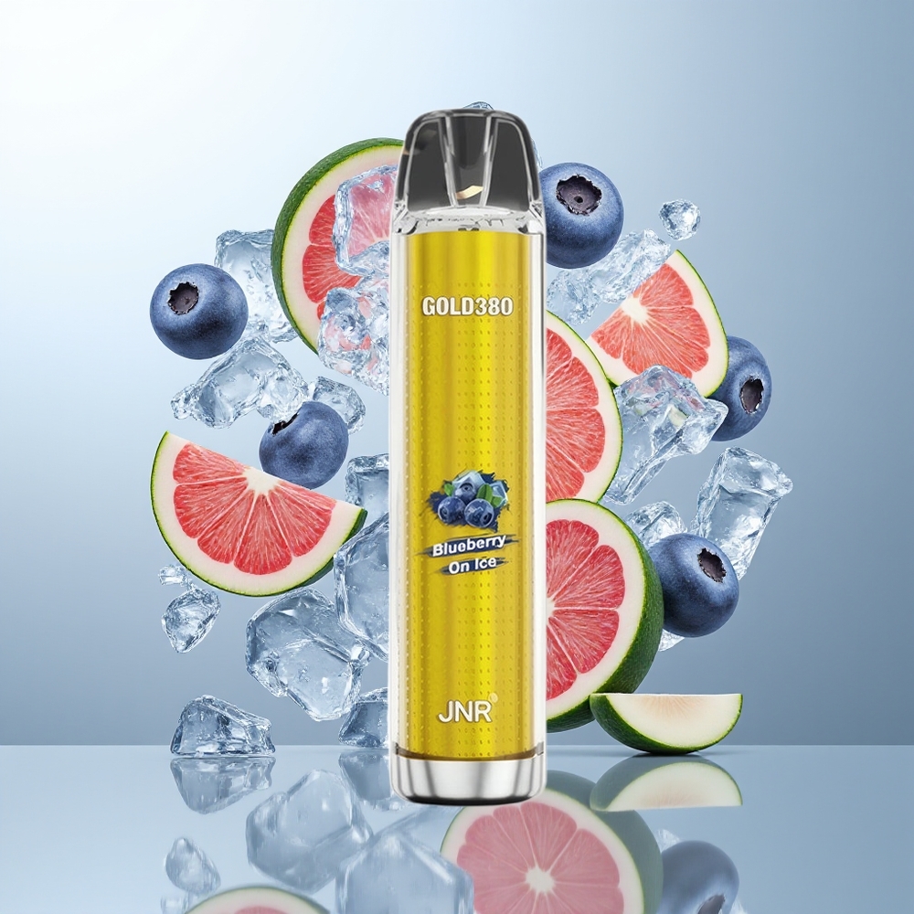 JNR Glod380 6000 Pufova Једнократна вејп Borovnica Na Ledu 1500mAh 13ml