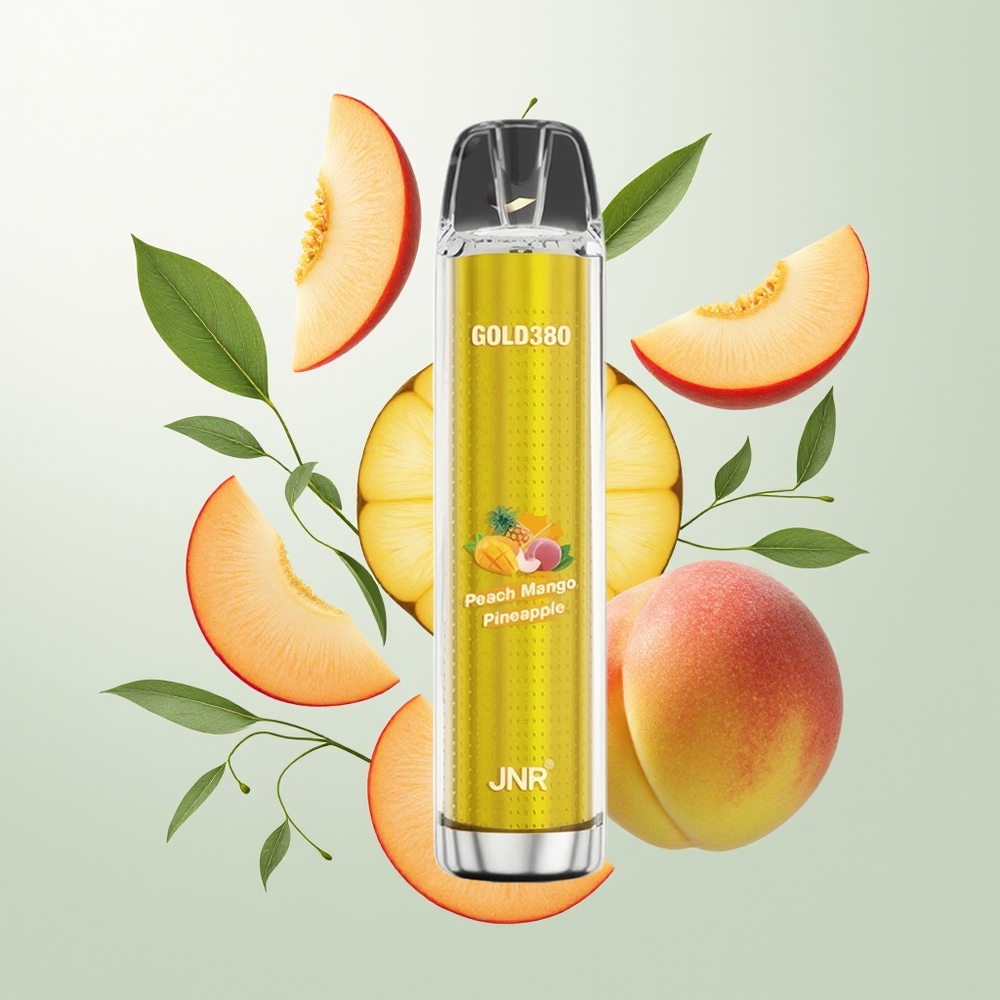 JNR Glod380 6000 Pufova Једнократна вејп Breskva Mango Ananas 1500mAh 1.0ohm