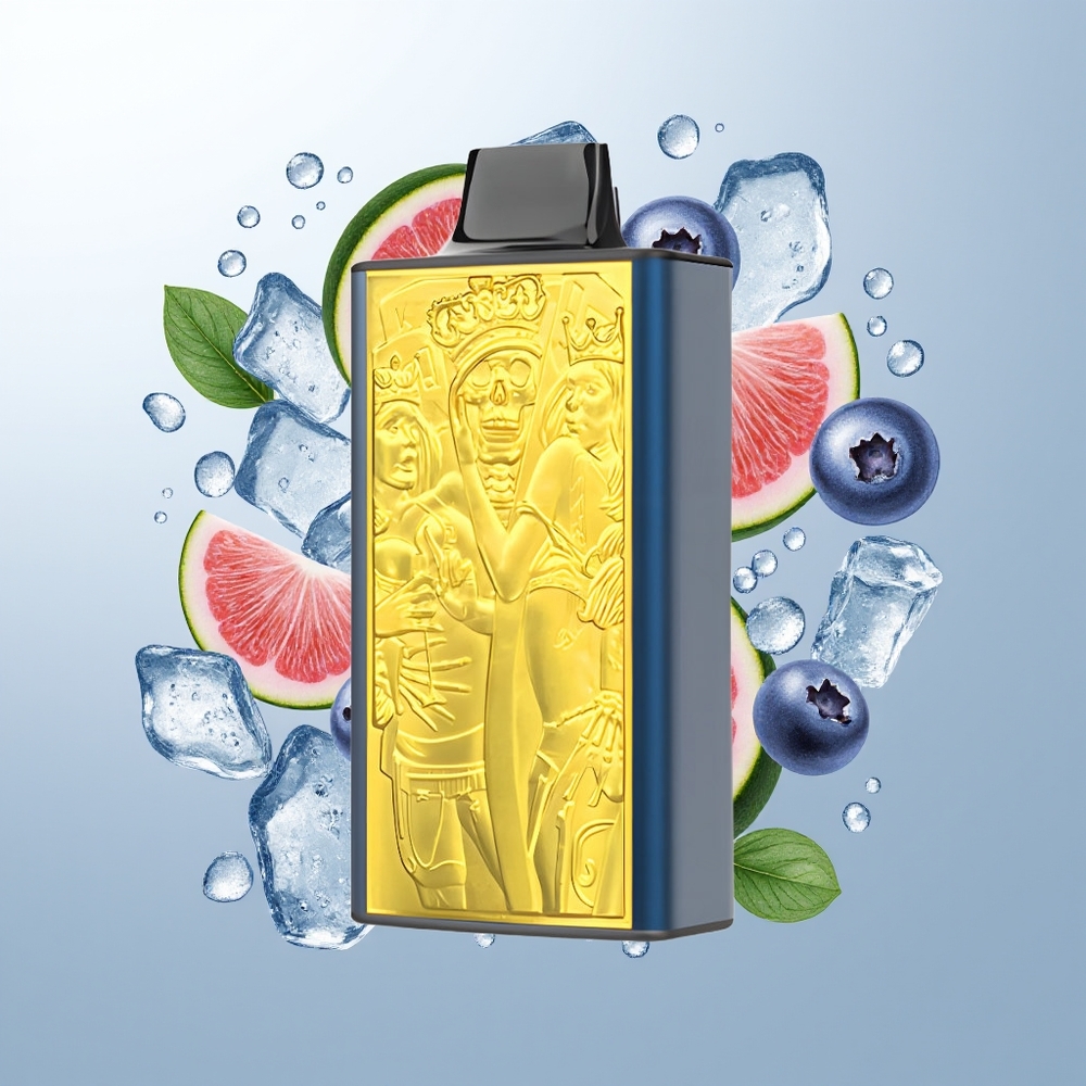 JNR Mega Box 25000 Pufova Једнократна вејп Borovnica Led 850mAh