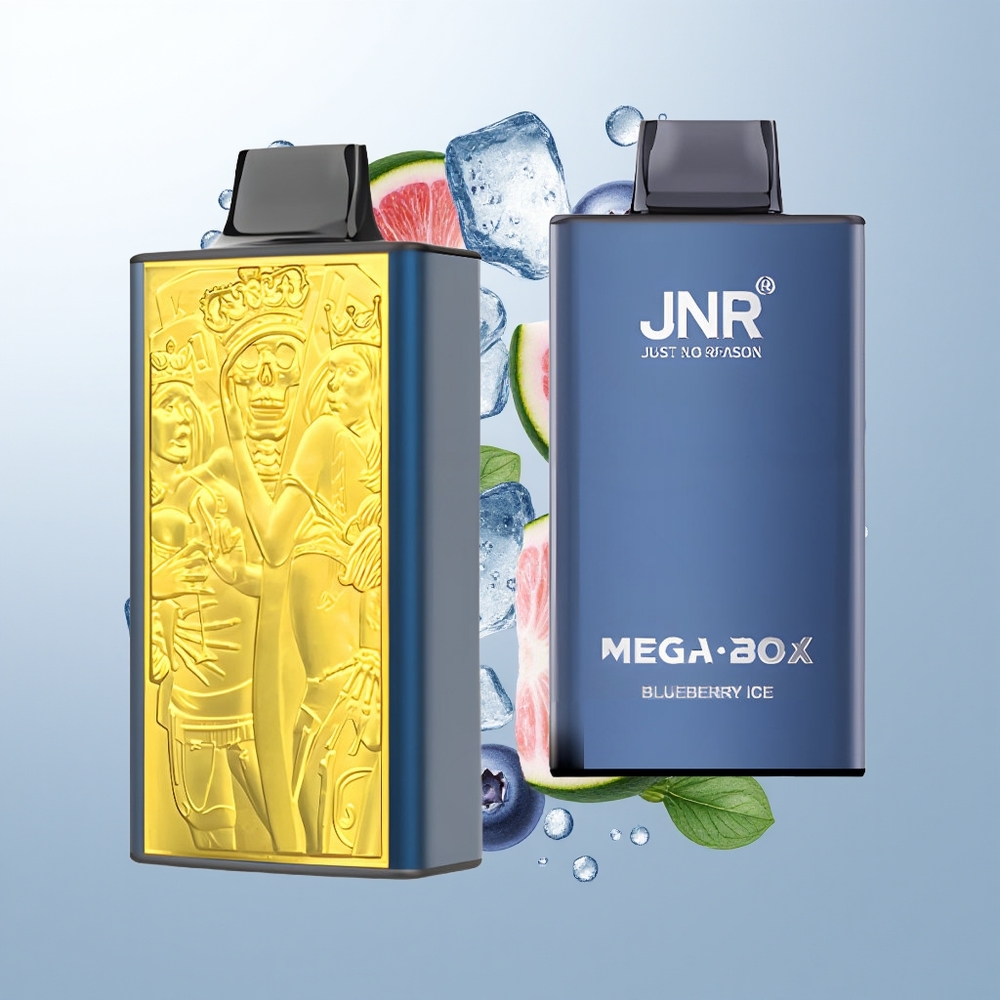 JNR Mega Box 25000 Pufova Једнократна вејп Borovnica Led 850mAh