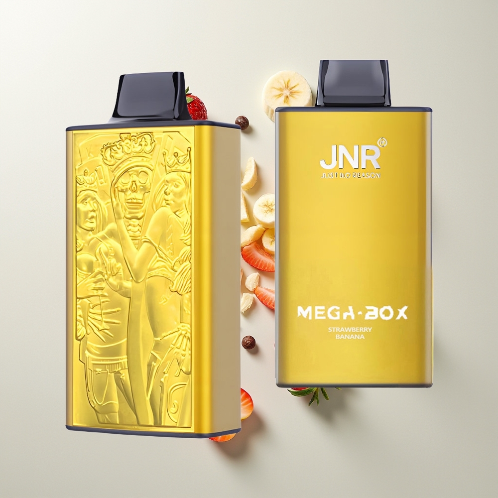 JNR Mega Box 25000 Pufova Једнократна вејп Jagoda Banana Dual Mesh Coil