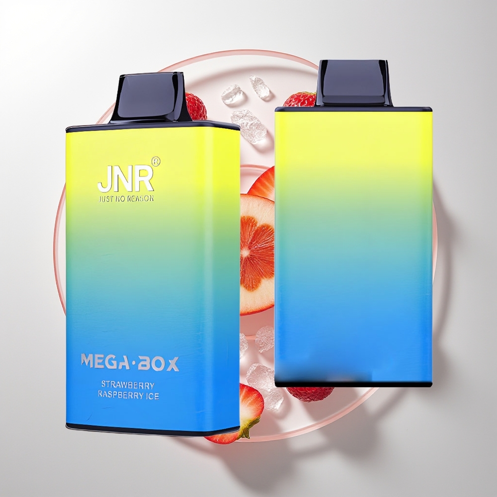 JNR Mega Box 25000 Pufova Једнократна вејп Jagoda Malina Led 30ml