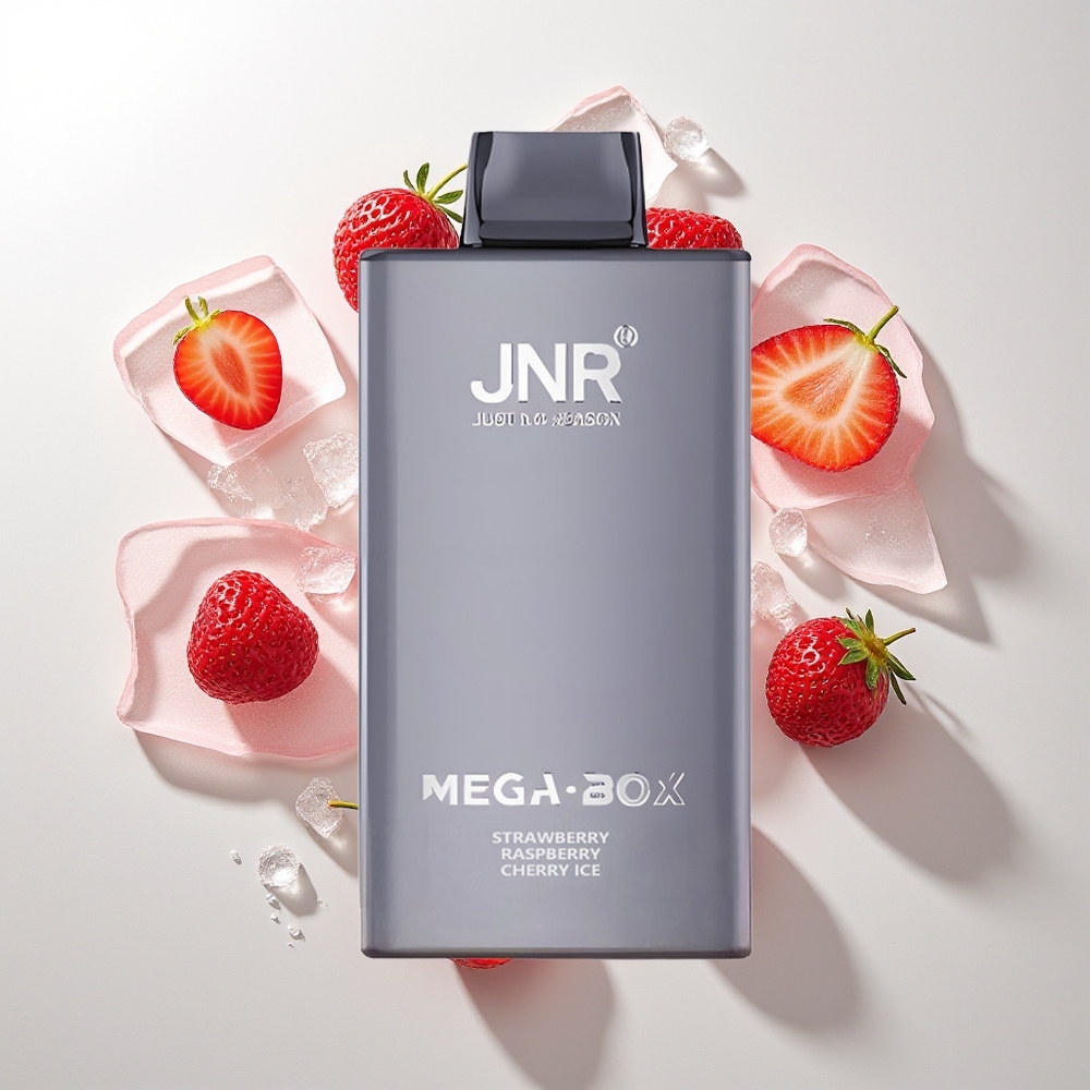 JNR Mega Box 25000 Pufova Једнократна вејп Jagoda Malina Trešnja Ice Dual Mesh