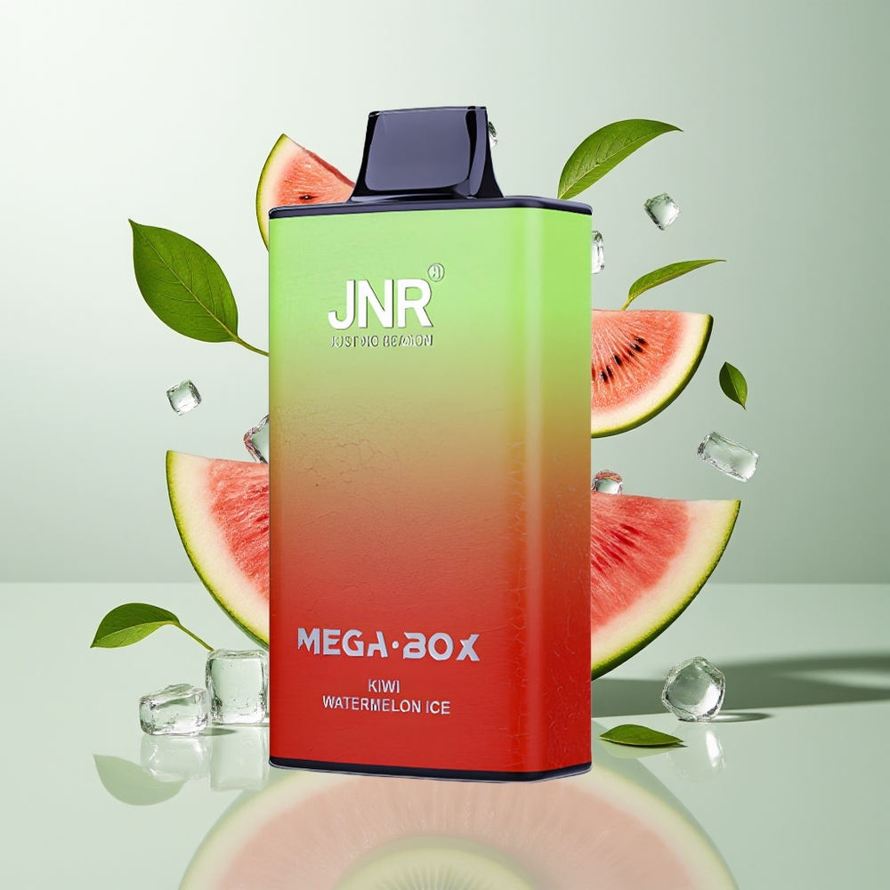 JNR Mega Box 25000 Pufova Једнократна вејп Kivi Lubenica Led 30ml