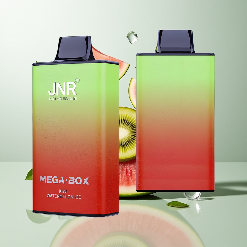JNR Mega Box 25000 Pufova Једнократна вејп Kivi Lubenica Led 30ml