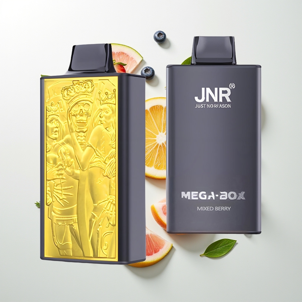 JNR Mega Box 25000 Pufova Једнократна вејп Mešano Voće Dual Mesh Coil