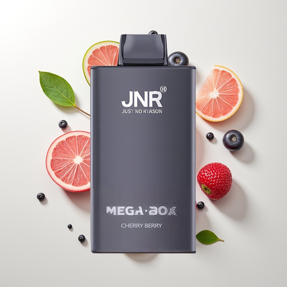 JNR Mega Box 25000 Pufova Једнократна вејп Trešnja Bobica Dual Mesh