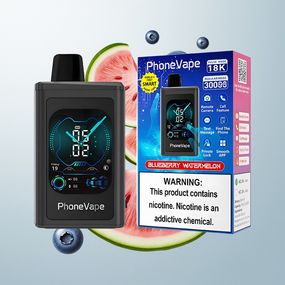 JNR PhoneVape 30000 pufova Једнократна вејп Borovnica Lubenica 850mAh Turbo